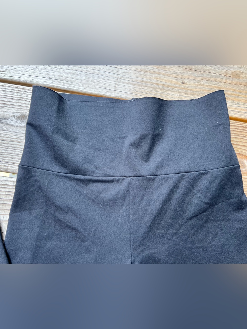 Miraclesuit Large Black High-Waist Leggings - Picture 5 of 5